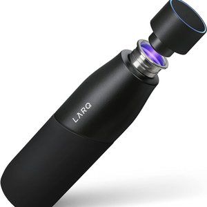 LARQ Bottle PureVis- Self Cleaning and Insulated - Obsidian Black 25 ox / 740 ml